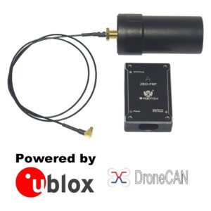 Qiotek ZED-F9P RTK and compass DroneCAN Module